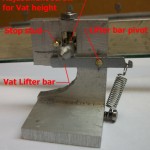 The vat lifter,Still in the rough, but I will finish it when I know it will work 100%